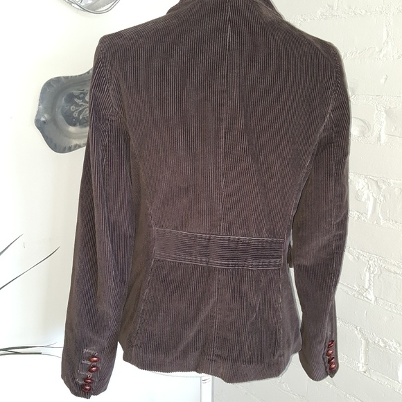 LL Bean Sz 10 reg dark walnut Brown Blazer - Picture 4 of 4